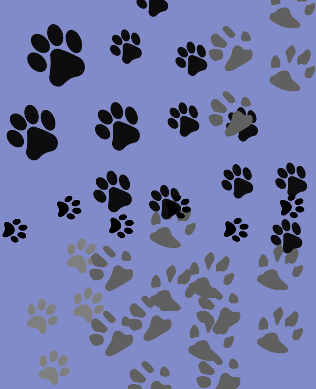 Dogs foot arts designs Dog paw art Dog footprint